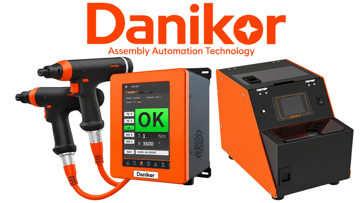 Danikor: atornilladores eléctricos, controlador de torque y alimentador de tornillos