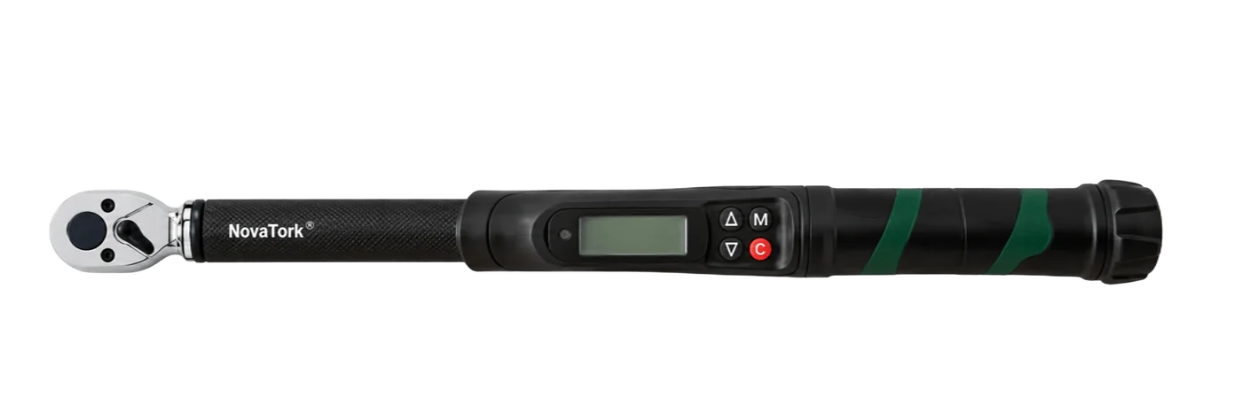Torquímetro electrónico NovaTork EJMBQL_CF — lágrima · fibra de carbono