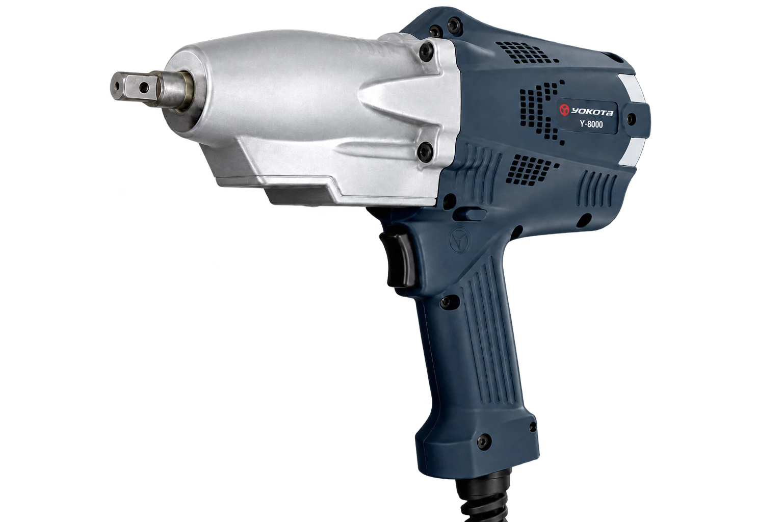 Llave de pulso eléctrica Yokota serie E-M con transductor de torque y sensor de ángulo