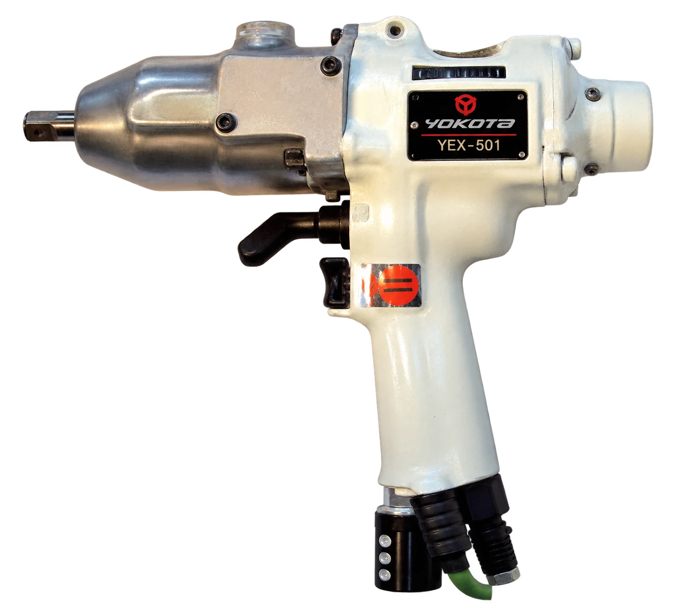 Llave de pulso tipo pistola Yokota serie YEX con transductor de torque