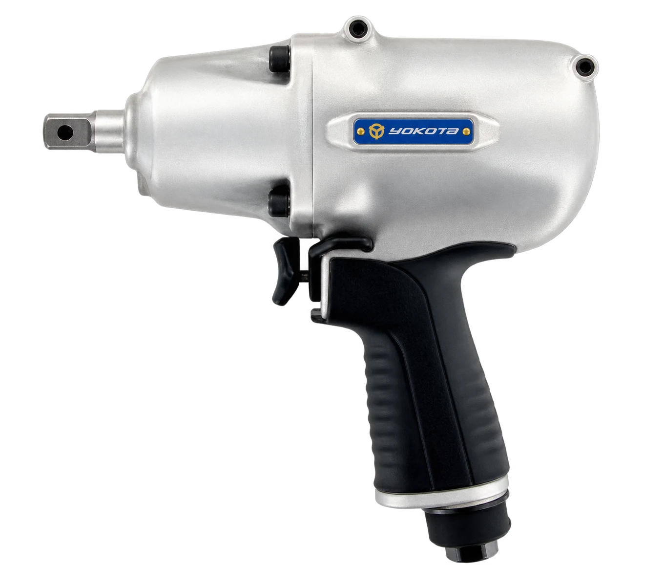 Llave de pulso neumática Yokota YLa140E sin shut-off, cuadro 1/2 pulgada
