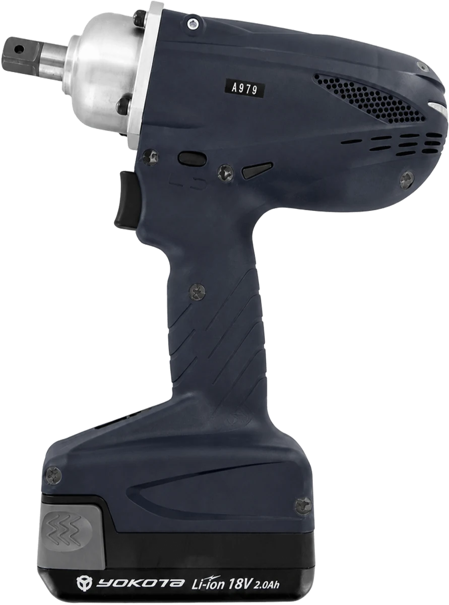 Llave de pulso inalámbrica con shut-off Yokota YZ-T1000E de 18 V